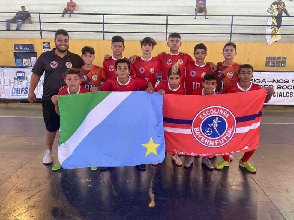 Imagem de compartilhamento para o artigo Com time de MS, competição nacional de futsal sub-14 começa no sábado da MS Todo dia